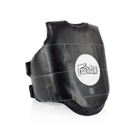 Fairtex FAIRTEX Body  Protective Vest PV1 Black Training Training Muay Thai MMA K1 เสื้อป้องกันหน้าอก แฟร์แท็กซ์  PV1 สีดำ