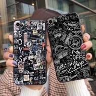 Iphone 5 / 5S / 5SE- IPHONE 6 / 6S-IPHONE 6 / 6S PLUS-IPHONE 7 / 8-IPHONE SE 2020 caro Black And White With cute Chess Board Motifs