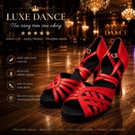 Crimson Royale – High Quality Latin Dance Shoes (Size 37/Height 7cm)