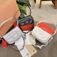 Women's Diesel crossbody bag, Diesel shoulder bag size 20 with luxurious chain in full color, new mo