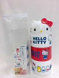 逢甲 爆米花 特價 全新 現貨 日本 進口 凱蒂貓 KT 三層 保鮮盒 便當盒 保溫 可微波 耐熱 兒童 餐具