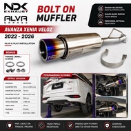 AVANZA 2023 FWD MUFFLER DK03V4knalpot AVANZA XENIA VELOZ FWD NDK EXHAUST BRAND