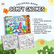 COMFY GNOMES Coloring Book Cute Comfy For Teens & Adults Coloring Book For Teenagers and Adults