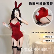 Sexy Lingerie Velvet Bunny Suit