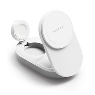 Ringke Qi2 3 in 1 Wireless Charger 25W Foldable Charging Stand for iPhone Galaxy Watch AirPods Qi2.2