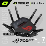 ASUS ROG Rapture GT-BE98 Gaming Router — WiFi 7 Quad-Band - 10G Port - AiMesh Support