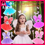 Set Butterfly Costume For Kids,Fairy Costume For Kids,Cartoon Character Costume,Fairy Wings For Kids
