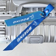 New Style BOEING BOEING Slogan Keychain Not BOEING I Don't Sit Flying Creative Gift Keychain