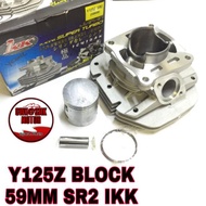 Y125ZR  RACING BLOCK  59MM SET   IKK （SR2）