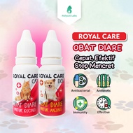 Royal Care For Diarrhea and Cat and Dog Diarrhea Medicine 10mL - Effective Diarrhea and Mencret Medi