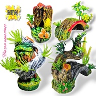 Aquarium decoration decoration Aquascape SYNTHETIC BONSAI