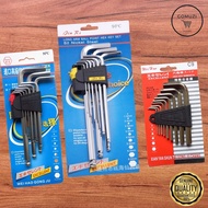 ALLEN KEY 1.5-10mm EXTRA LONG 9pc ALLEN KEY HEX KEY SET