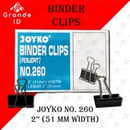 260 51mm 2 INCH CLIPS Binder For JOYKO
