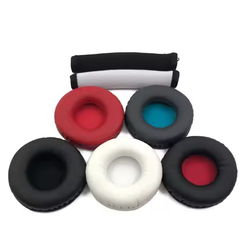 Replacement Earpads Cushion Headband Cover For ATH S200BT S220BT Headphone Soft Protein Leather Earp