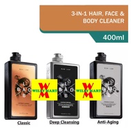 Bad Lab 3 in 1 Caveman Cleaner Classic/ Deep Cleansing/ Anti-Aging 3 in 1 Hair/ Face/ Body Cleaner [