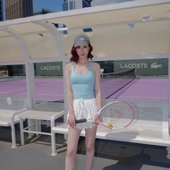 Mesh Cloud Skirt Dopamine All-Match Drawstring Skirt Sports Suit