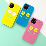 【Candies】Simple系列 Smile Flower 藍 - iPhone 11 Pro
