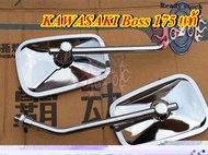 กระจกข้าง คาวาซากิ บอส175 Kawasaki Boss 175 แท้โคลเมียมทุกส่วน