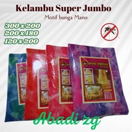 JUMBO FLOWER MOTIF HANGING BOX KLAMBU ADULT BED FOR PROTECTING FROM MOSQUITO BITES