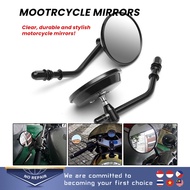 Motorcycle Aluminum Rear View Side Mirror Round Bar end Rear Mirror Universal Racing Mortorcycle