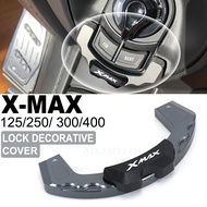 Motorcycle Accessories For Yamaha X-MAX 300 XMAX300 125 250 400 X MAX XMAX125 XMAX250 Electric Door Lock Decorative Cover 2021