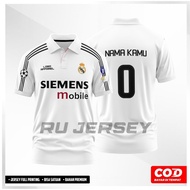 REAL MADRID JERSEY 2002 PRINTING
