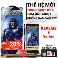 Premium tempered glass for Realme 9/9i/9 Pro full screen transparent. Screen protector| Top case