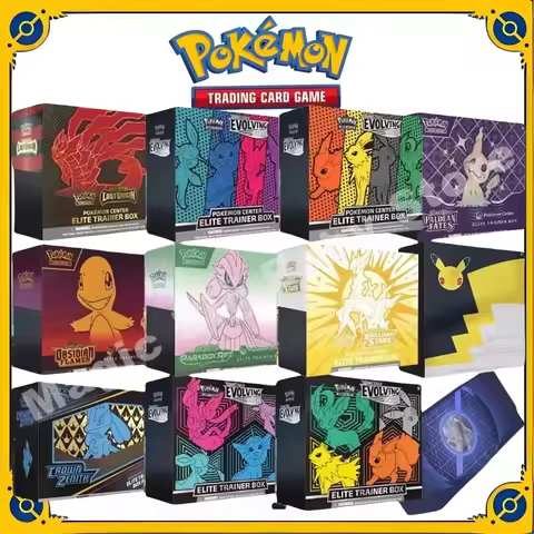 Original Genuine Pokemon Trading PTCG Cards PTCG SV3 SV4 SV4.5 SS7.5 SS7 Limited ETB Elite Cards Col