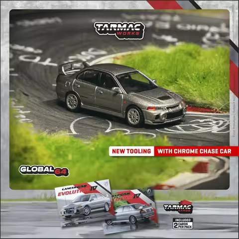 Tarmac Works 1:64 Lancer/Fuso Canter/Integra TYPE R DC5/Continental GT3/F40 LM/GTD/Phantom Global/VE