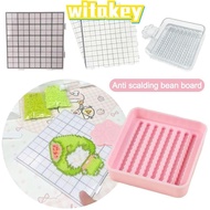 WITAKEY Perler Beads Baking Board, DIY Toy Accessories 2.6mm Perler Beads Template, Handmade Striket