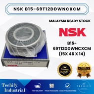 NSK JAPAN B15-69 Alternator Bearing Genuine 15x35x13 mm