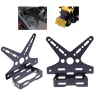 Alloy Universal Motorcycle License Plate Holder Mount Bracket Aluminum Adjusted Registration Number Plate Cover Covers