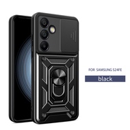 Samsung S24 FE 5G Shockproof Armor Casing For Samsung Galaxy S24 FE S23 S24FE S23FE 5G 2024 Push Pul