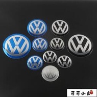 VW福斯輪轂標貼改裝中心蓋貼標大眾方向盤貼標 輪轂貼標 標志貼