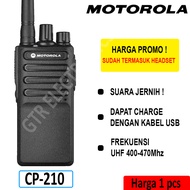 HT Motorola CP210 UHF Handy Talky Walkie Talkie UHF 5W Alat Komuikasi Jarak Jauh Frekuensi