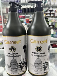 Cặp Dầu Gội Xả Siêu Mềm Mượt Garreet Keratin Collagen 2000ml x2