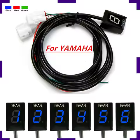 Gear Indicator For YAMAHA YZF R1 YZF R6 R6S FZH150 FZN150 Xt660 Fz 16 FZ S FZ1 XVS950A Midnight Star