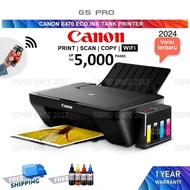 CANON PIXMA E470/E410 ECO INK TANK PRINTER CISS 3 in 1