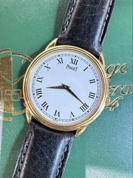 🧺洗衣街🧺🌈🌈新返貨啦🌈🌈PIAGET GOUVERNEUR 90968🤍原裝白面羅馬字 連上行紙 連原裝18K黃金針扣 手動上鏈機芯🤍BW2953（旺角洗衣街店）
