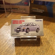 （荃灣Dpark商場2樓2027鋪門市現貨） TOMYTEC Tomica Limited Vintage NEO LV-N187d Mitsubishi Lancer GSR Evolution V