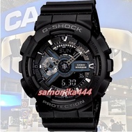 นาฬิกาข้อมือ Casio GShock รุ่น GA-110-1B นาฬิกาผู้ชายสายเรซิ่นสีดำ รุ่น Blackhawk ตัวขายดี