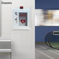 [AbabixaMY] Aed Storage Cabinet Aed First Aid Cabinet Sturdy Wear Resistant Professional
