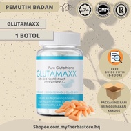 Gluta putih kulit badan Supplement body skin whitening Mencerahkan alami capsule Vitaline Korean For