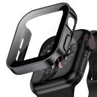 I TECH 360 Full Screen Protector Cube Plating PC Hard Case For iWatch Series 9 8 7 49mm 45mm 44mm 41
