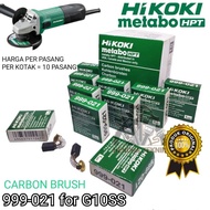 ORIGINAL CARBON BRUSH GRIND HITACHI HI KOKI G10SS CHARCOAL SEPUL 999-021 COL BOSTEL CB 021 COAL BUST