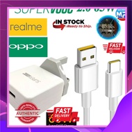 OPPO REALME SUPERVOOC SUPERDART TYPE-C USB 65W FAST-CHARGER WITH DATA CABLE FOR FIND X R17 PRO RENO 4 PRO