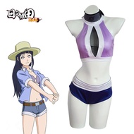 Naruto Cosplay HyūGa Hinata Swimwear Beach Bikini Anime