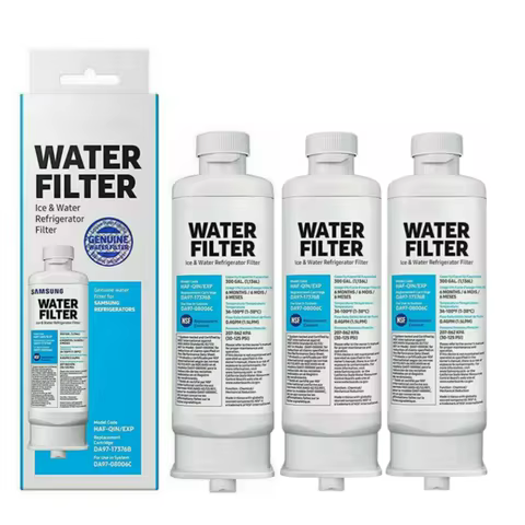 DA97-17376B Refrigerator Water Filter Compatible with Samsung HAF-QIN/EXP, HAF-QIN, DA97-08006C, RF2