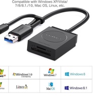Ugreen 20203 8 In 1 Card Reader With Otg