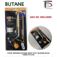 [100% ORIGINAL] BUTANE HEAVY DUTY BLAZING BLOW TORCH KT-2104